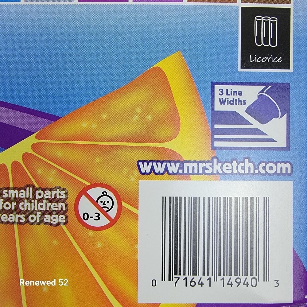 Mr. Sketch 22ct Scented Markers Chisel Tip Assorted Colors 2054594 New - Picture 7 of 11